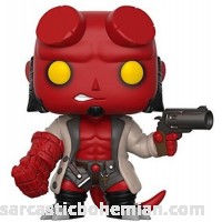 Funko Pop Comics Hellboy No Horns Collectible Vinyl Figure styles may vary Red B0721T72YF